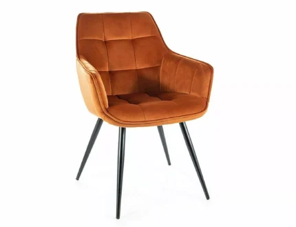Lilia Velvet Chair