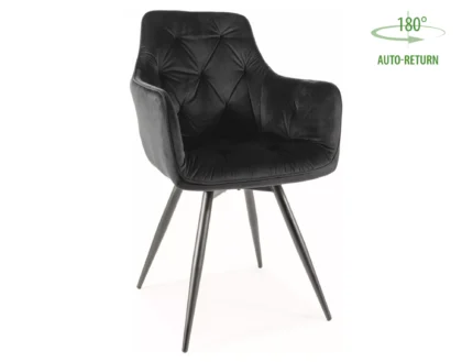 Mango Velvet Chair