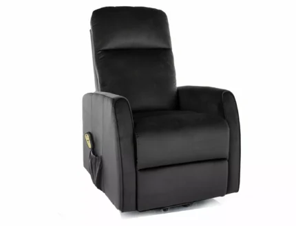 Leto Velvet Recliner