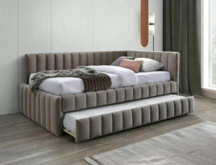 Alfie Velvet Bed