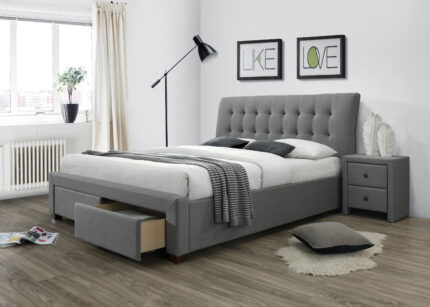 PERCY bed with drawers