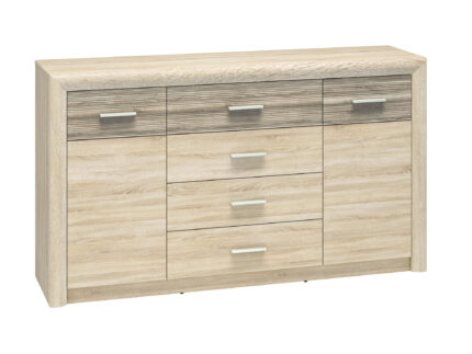 CASTEL 08 אור סונומה/סונומה טראפל MDF - שידה