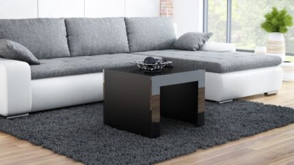 שולחן קפה TESS SQUARE שחור/שחור