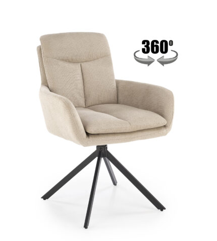 K536 chair, beige