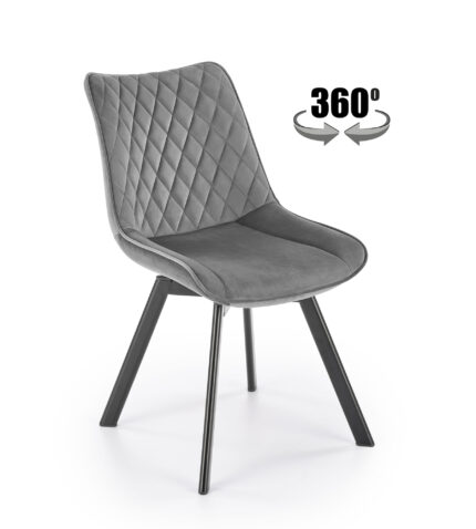 K520 chair, black / dark grey