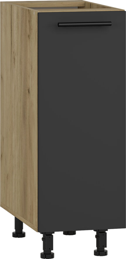 VENTO D-30/82 lower cabinet, color: craft oak/antracite