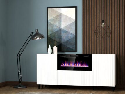 PAFOS chest of drawers EF 180 white/white