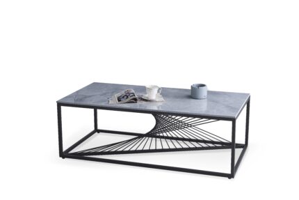 INFINITY 2, coffee table, grey marble