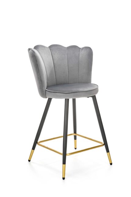 H106 bar stool, color: grey