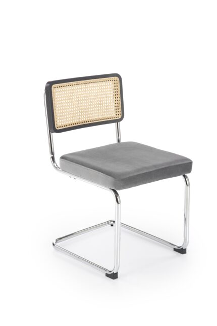 K504 chair, grey / black