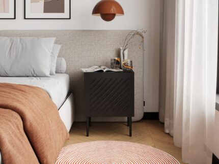 SIENA night stand black