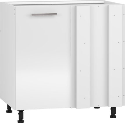 ארון תחתון פינתי VENTO DN-100/82, צבע: לבן