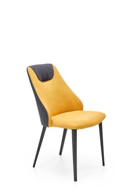K470 chair mustard/dark grey