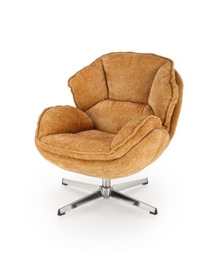 GUIDO leisure chair, mustard