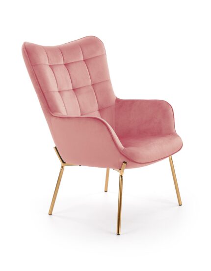 CASTEL 2 l. chair, color: light pink